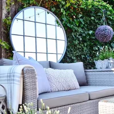 آینه تجسم مدل گرد فلزی آرتین