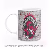 ماگ هومرو طرح بسکتبال تیم تورنتو رپترز مدل MG5102