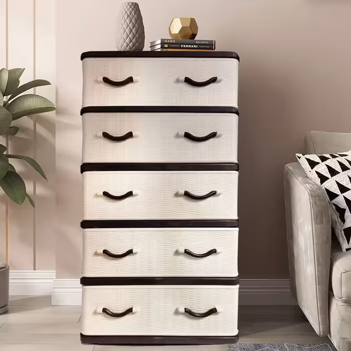 فایل کشویی الوند پلاستیک طرح حصیری کد 405