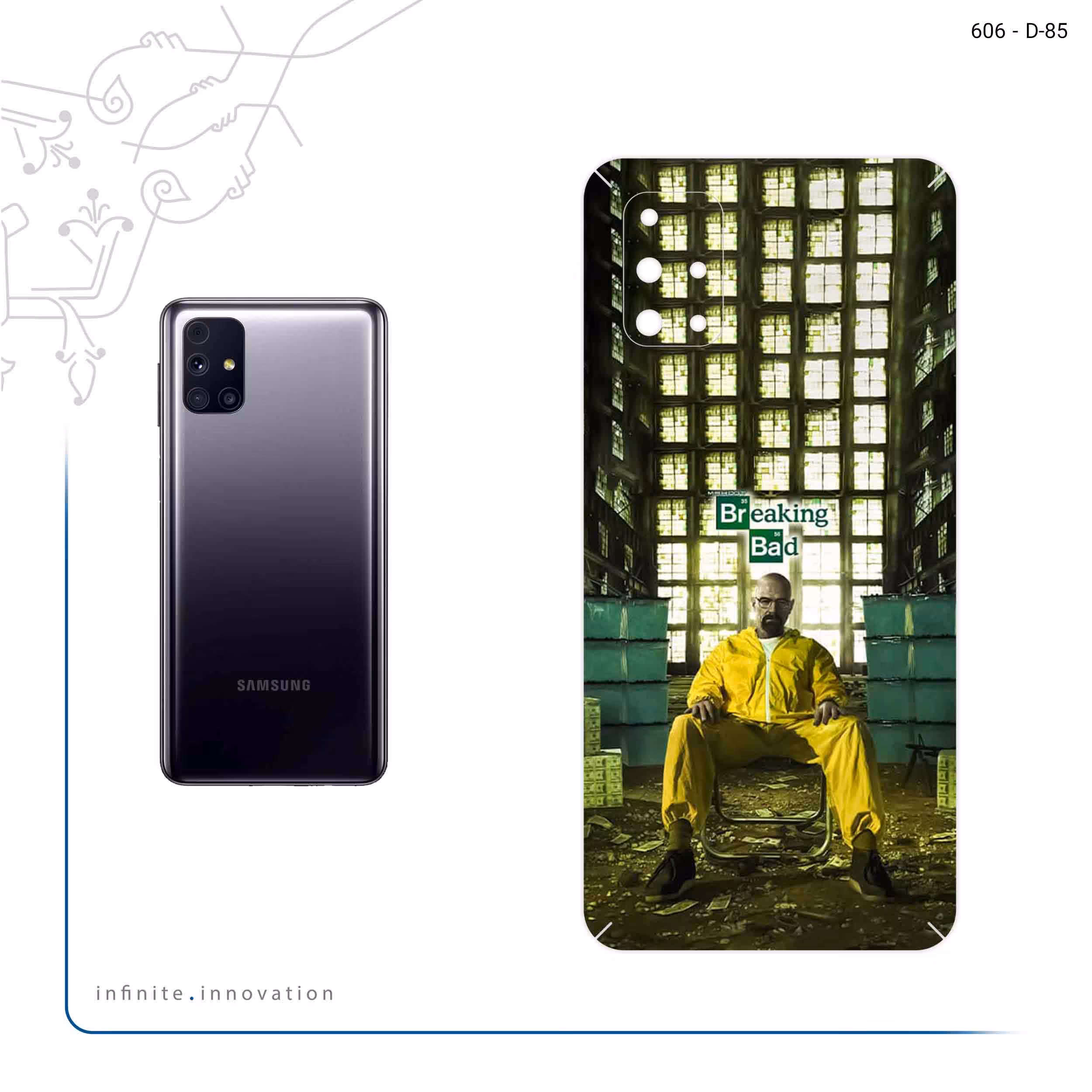 برچسب پوششی ماهوت مدل Breaking Bad مناسب برای گوشی موبایل سامسونگ Galaxy M31S