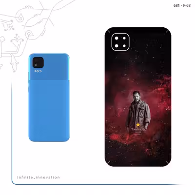 برچسب پوششی ماهوت مدل Tom Hardy مناسب برای گوشی موبایل شیائومی Poco C3