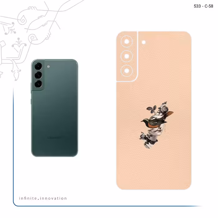 برچسب پوششی ماهوت مدل Collage of surreal Portrait of Women 2 مناسب برای گوشی موبایل سامسونگ Galaxy S22 Plus 5G