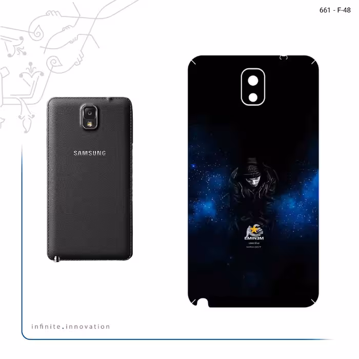 برچسب پوششی ماهوت مدل Eminem مناسب برای گوشی موبایل سامسونگ Galaxy Note 3