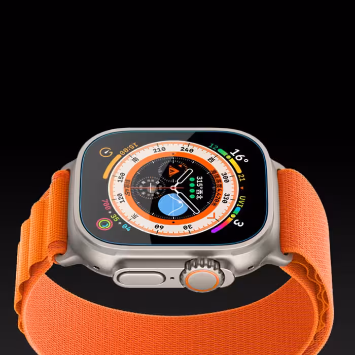 محافظ صفحه نمایش گرین لاین مدل Ultra HD مناسب برای اپل واچ 49 میلی متری سری Ultra