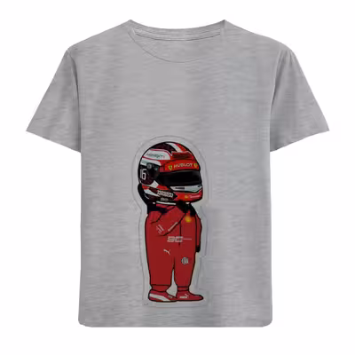 تی شرت آستین کوتاه بچگانه مدل مرد کلاه کاسکت D44