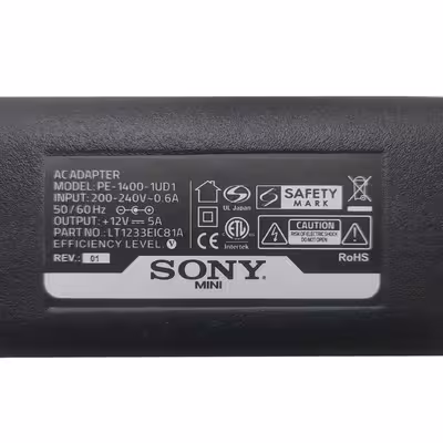 آداپتور 12 ولت 5 آمپر مدل SONY-1