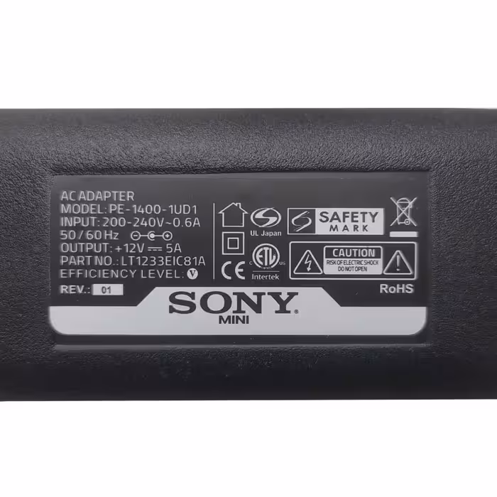 آداپتور 12 ولت 5 آمپر مدل SONY-1