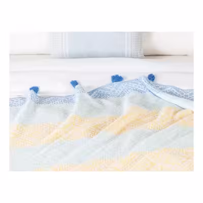 شال تخت مادام کوکو مدل Finnois سایز 150x200 سانتی متر