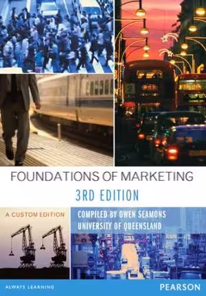 خرید و دانلود نسخه کامل کتاب Foundations of Marketing (Custom Edition) 3rd ed