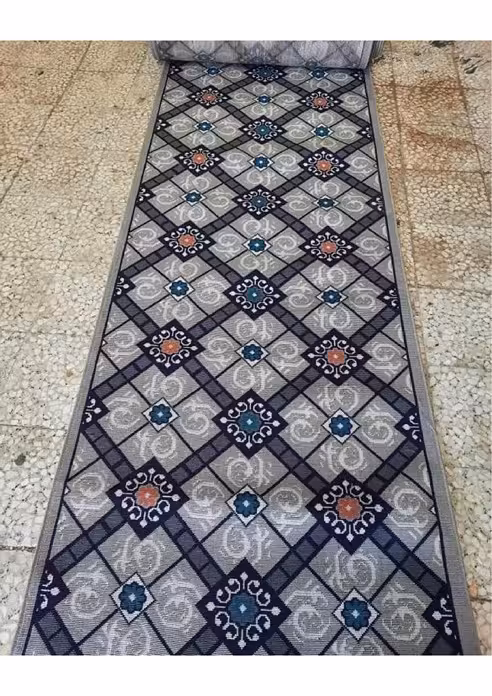 کناره گلیم ماشینی 400 شانه آکرلیک کاشان(امکان پرداخت قسطی)