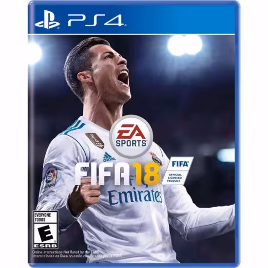 دیسک بازی Fifa 18 Ps4 کارکرده - استوک