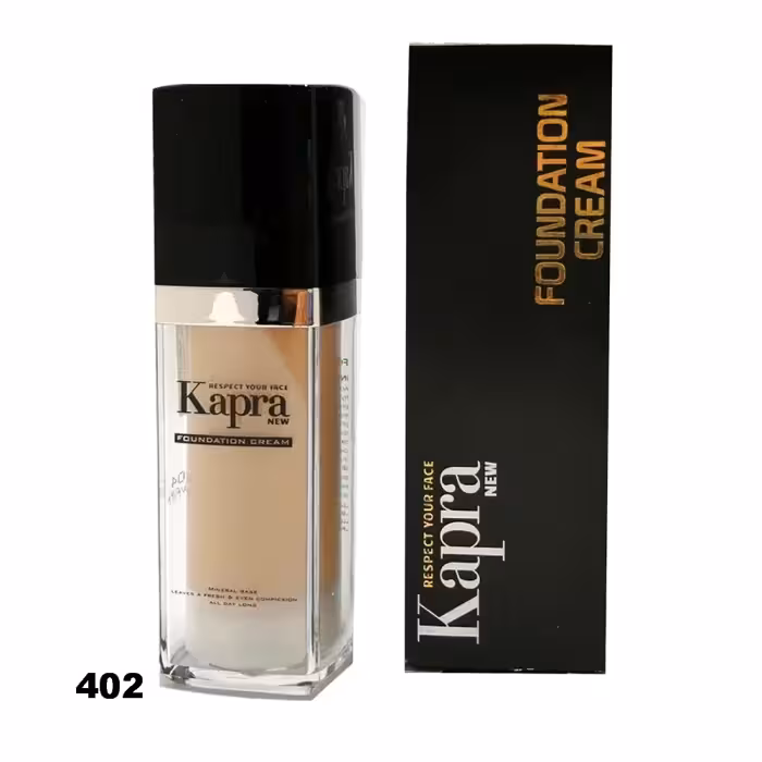 کرم پودر پمپی مینرال کاپرا شماره 402 Kapra (بژ روشن)