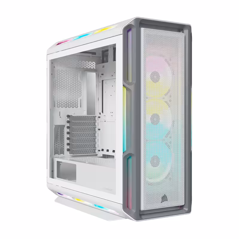کیس کورسیر CORSAIR iCUE 5000T RGB White