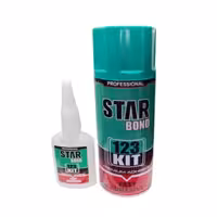 چسب 123 استار باند مدل سبز –  STAR BOND 123 KIT PROFESSIONAL ADHESIVE 400ML