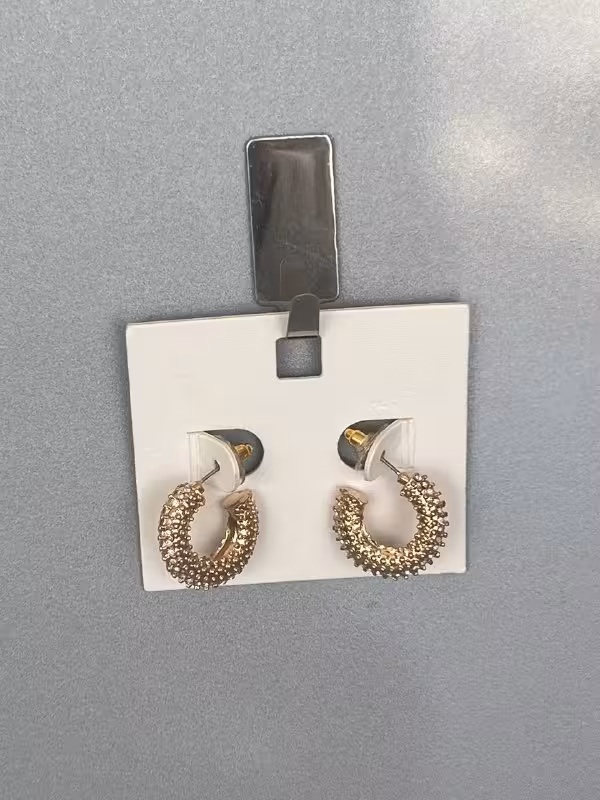 گوشواره نگیندار طلایی