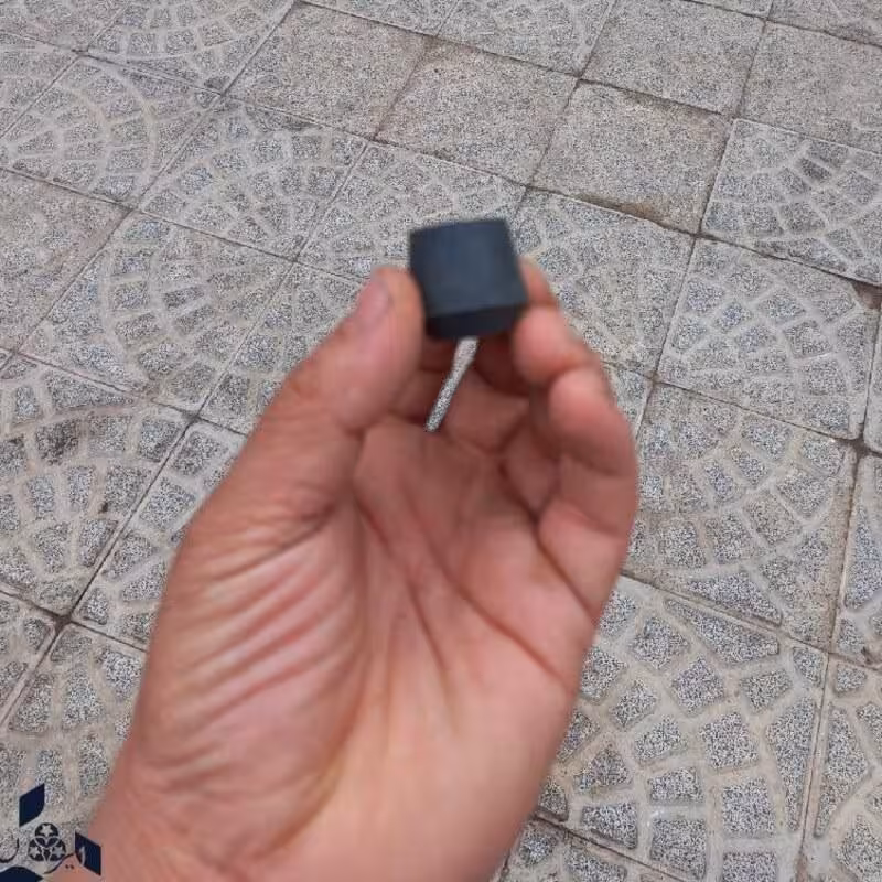 درپوش پروفیل لوله گرد سایز  داخل 2 سانت بسته صد عددی مناسب لوله میله از جنس پلاستیک