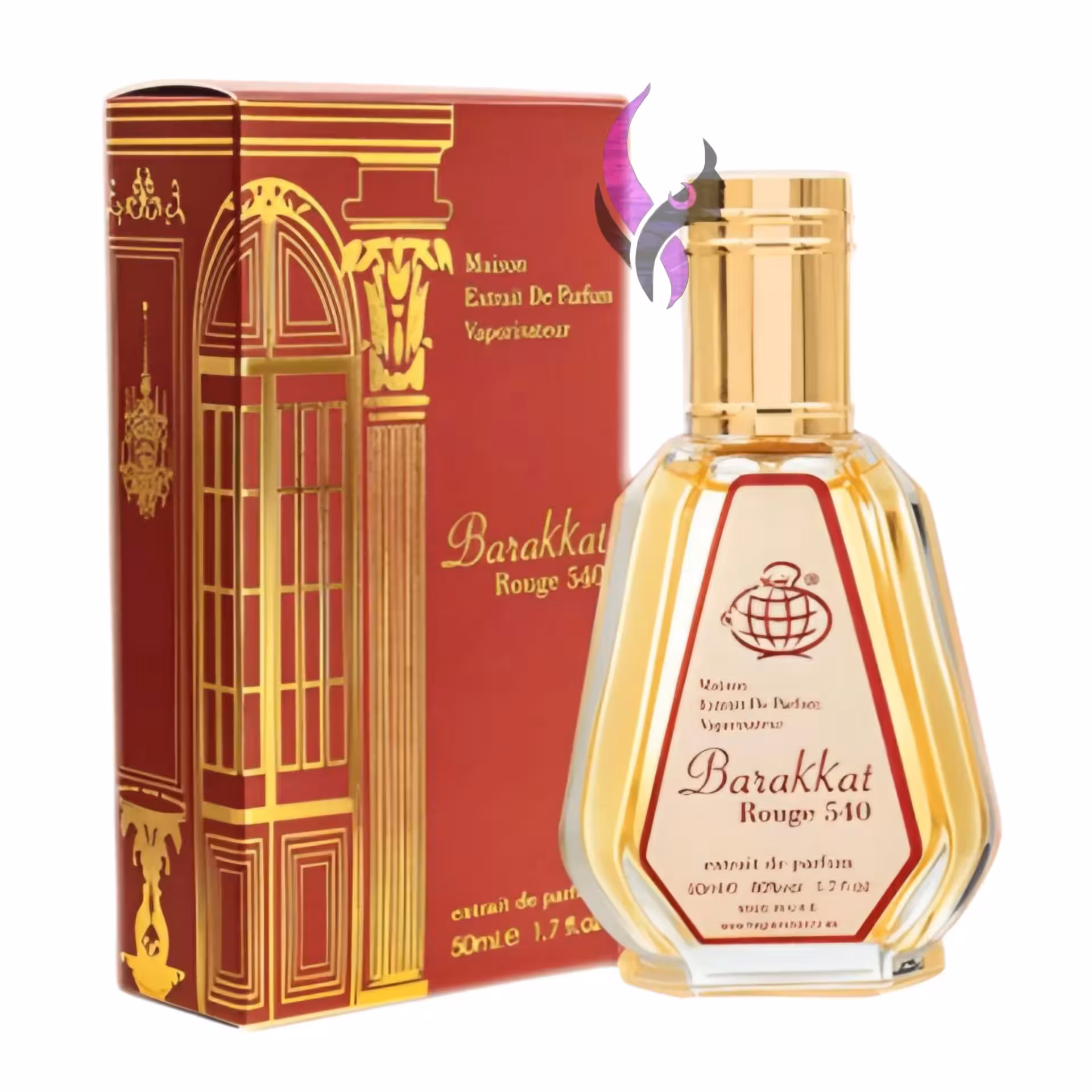 ادکلن باکارات رژ قرمز 50میل فرگرانس ورد (Maison Francis Kurkdjian Baccarat Rouge 540 Extrait)