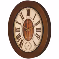 ساعت ديواری چوبی با موتور ثانيه شمار لوتوس کد محصول: ALBANY W-9827
