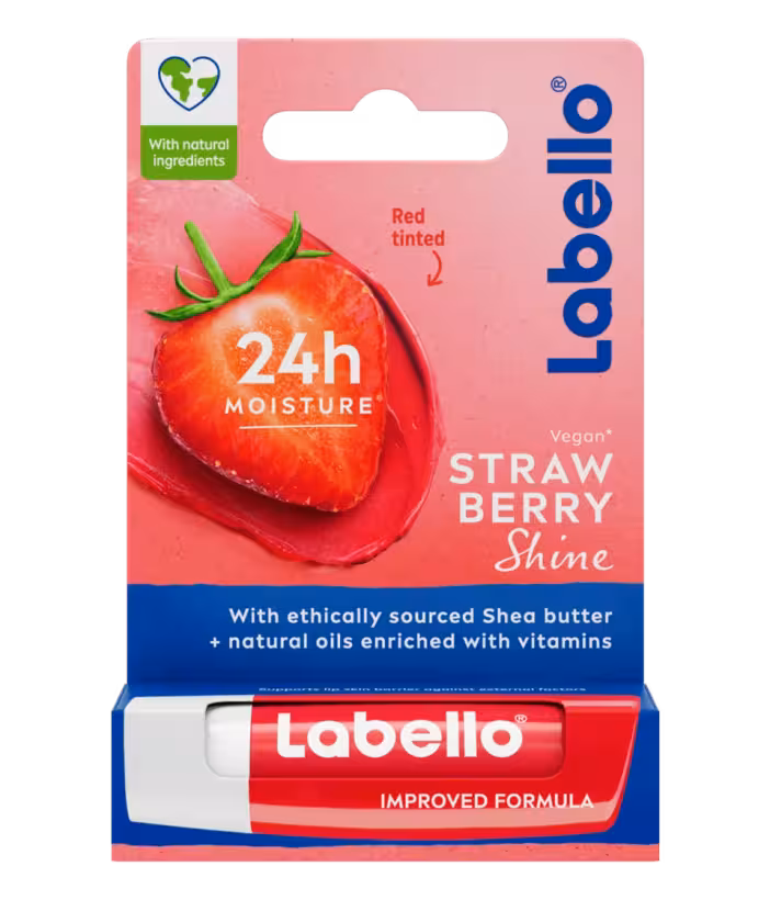 بالم لب لابلو LABELLO مدل STRAWBERRY SHINE حجم 4.8g