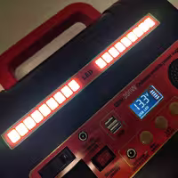 پاوربانک مدل مولتی 300W کمپینگ اسپیکردار 12v-220v ظرفیت 25000 میلی آمپر ساعت