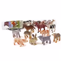 پک 10 عددی حیوانات مزرعه Animal Planet سری 1