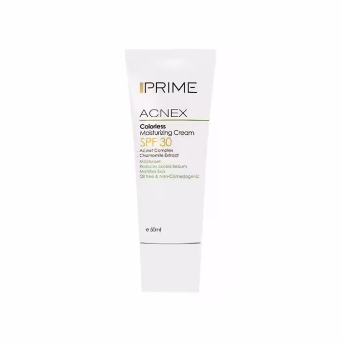 کرم مرطوب کننده بدون رنگ SPF30 پرایم