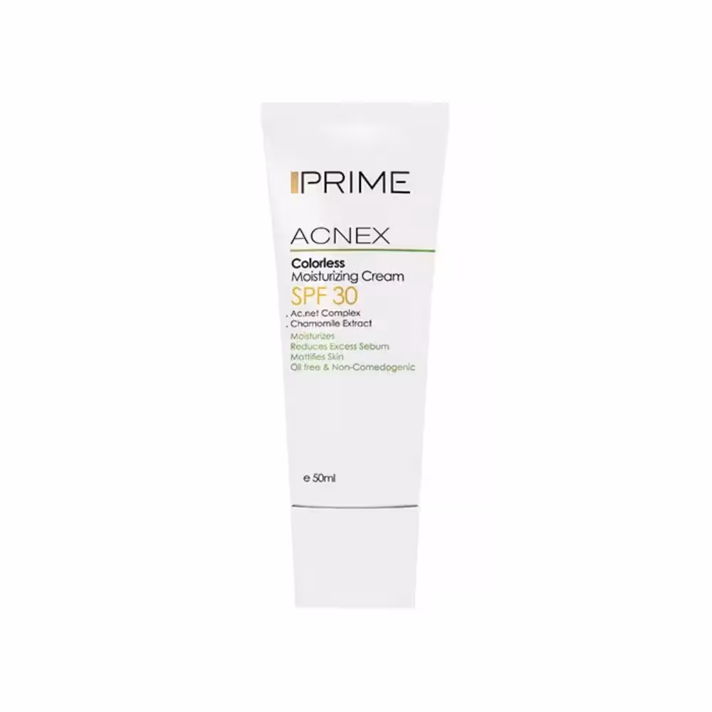 کرم مرطوب کننده بدون رنگ SPF30 پرایم
