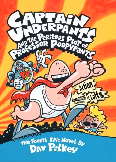 کتاب Captain Underpants and the Perilous Plot of Professor Poopypants ( 4 )