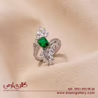 انگشتر نقره جواهری ES_7145
