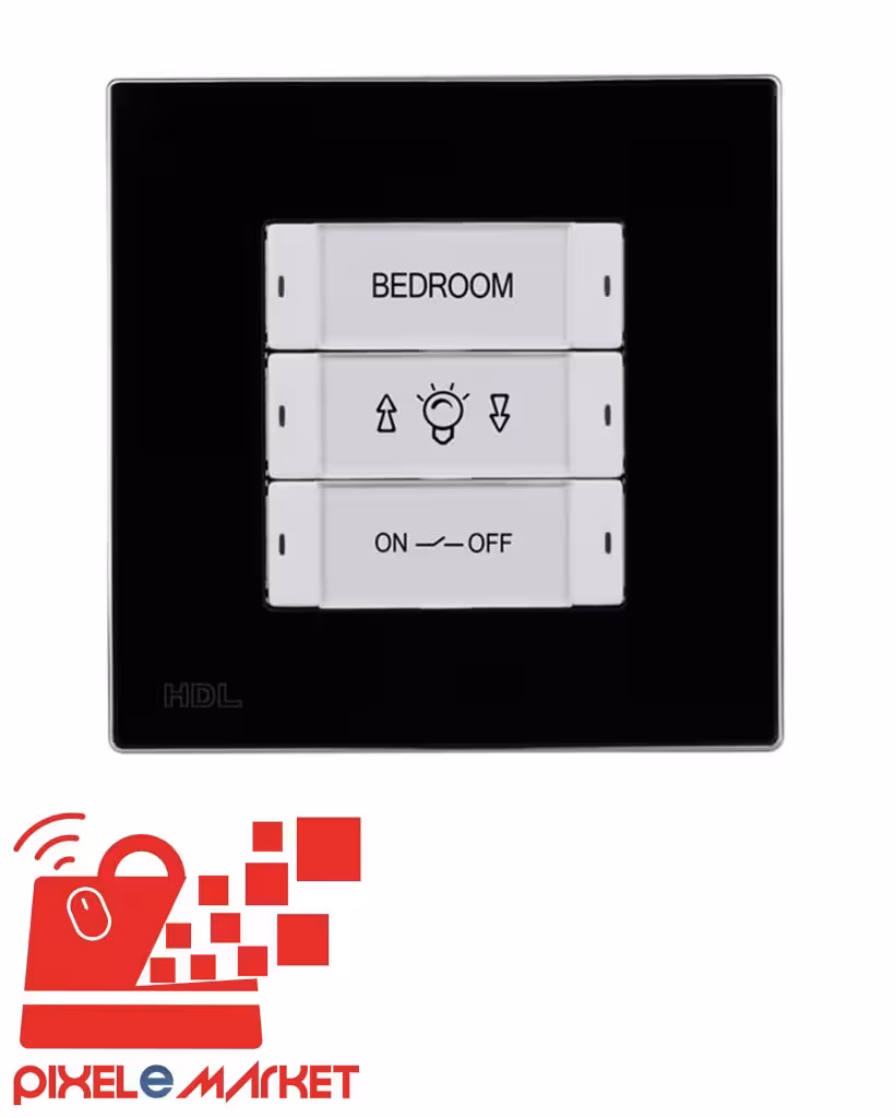 کلید لمسی هوشمند شش پل سری iFlex برند HDL