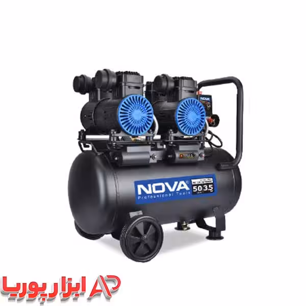 کمپرسور باد سایلنت 50 لیتری نووا 4 سیلندر مدل NTA-9151