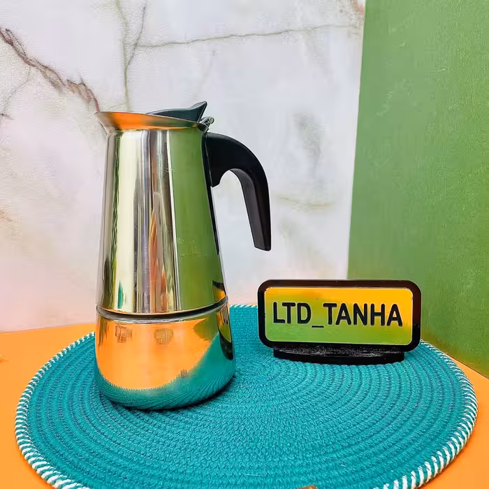 قهوه جوش 4 کاپ استیل SL24