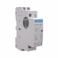 کنتاکتور الکترو مگنتیک بیصدا پارس فانال مدل PFMC جریان نامی 20