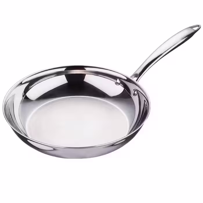 ماهی تابه تک دسته استیل 20 سانتی عرشیا مدل SS160-3563