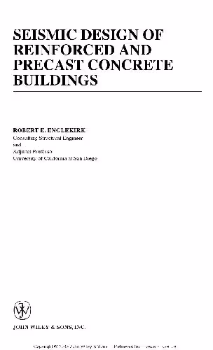 خرید و دانلود نسخه کامل کتاب seismic design of reinforced and precast concrete buildings