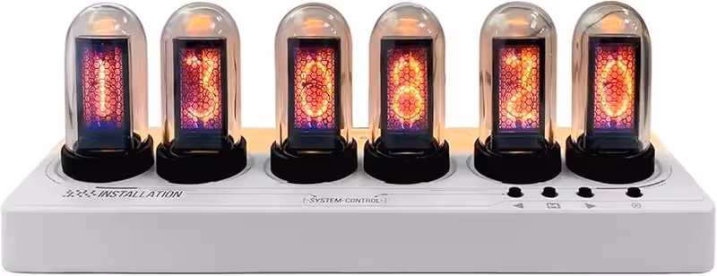 ساعت لوله ای نیکسی با صفحه نمایش