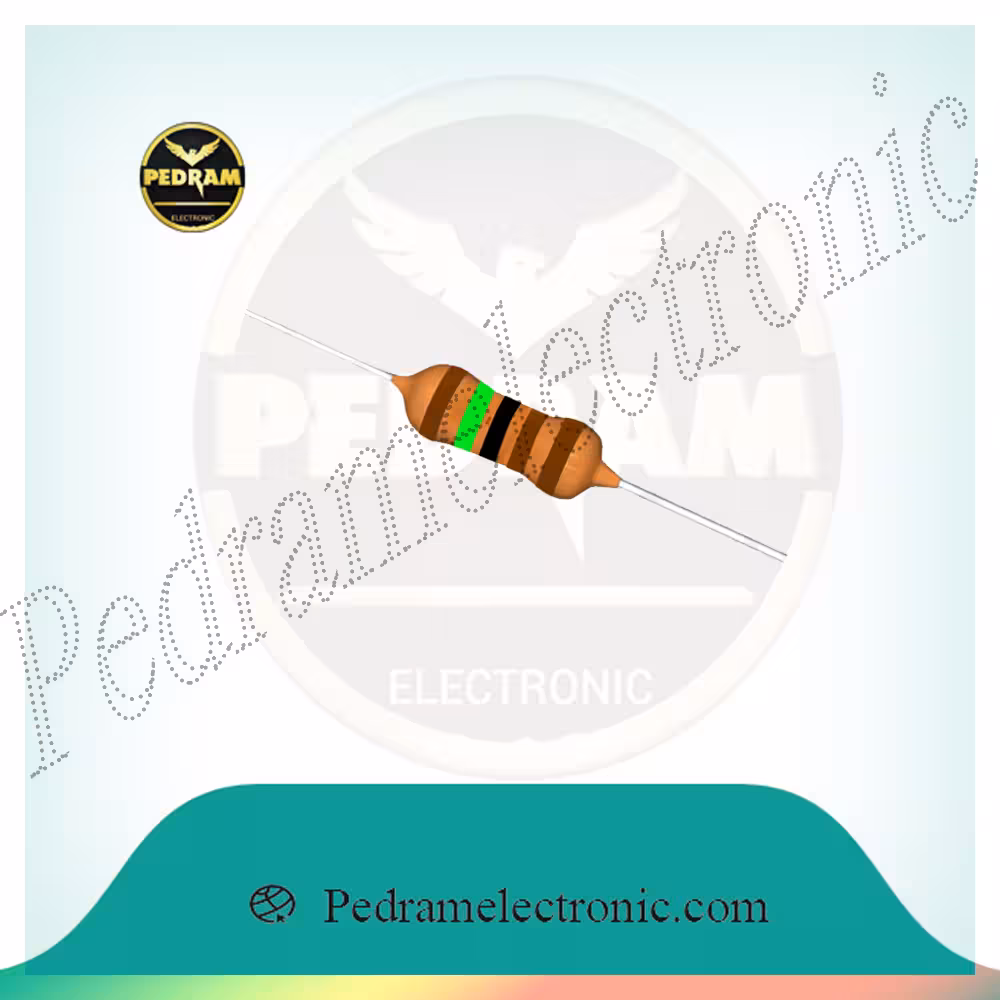 مقاومت 1.5 کیلو اهم 1/4 وات | RES 1.5K 1/4W