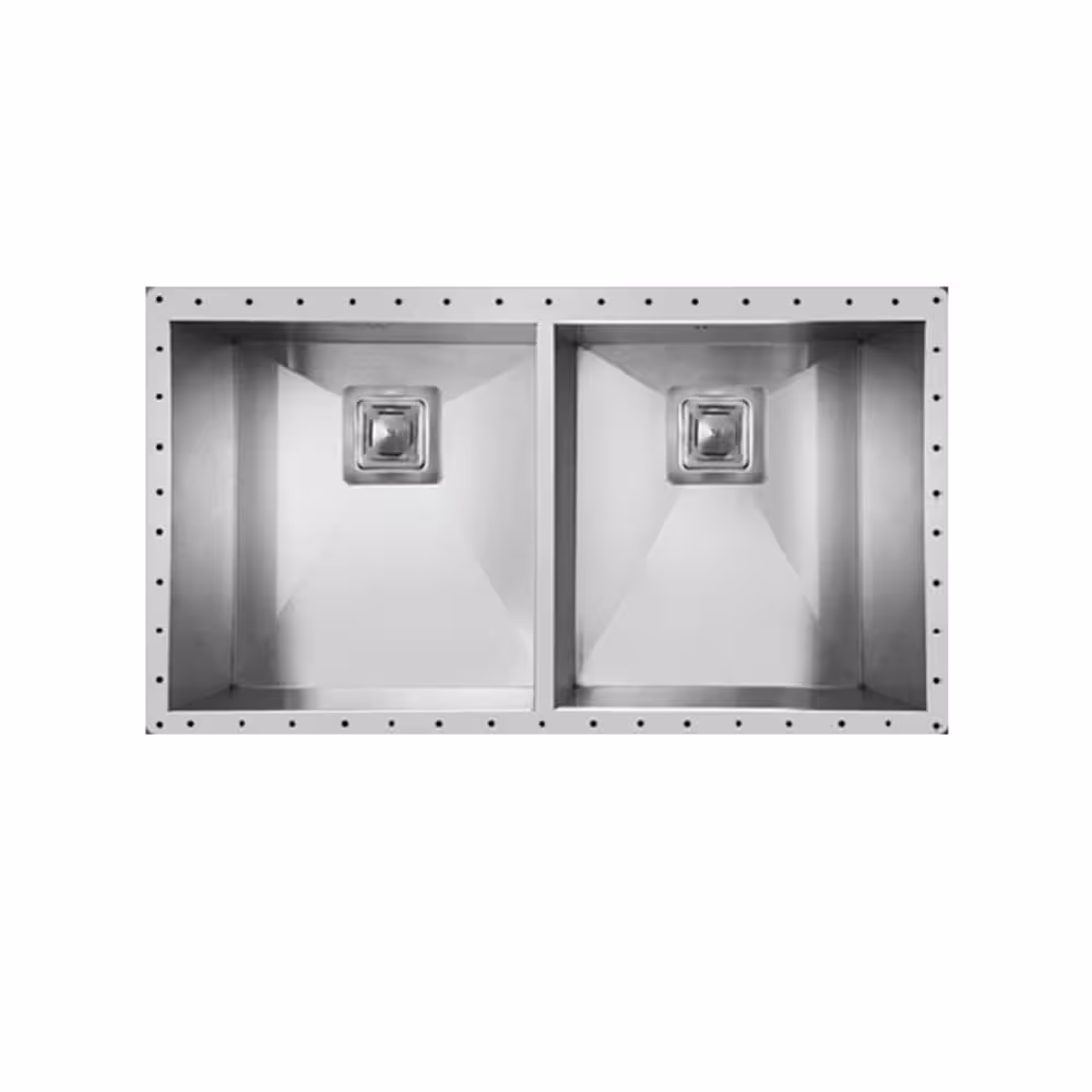 سینک زیر کورین استیل توکار میلان مدل 4016