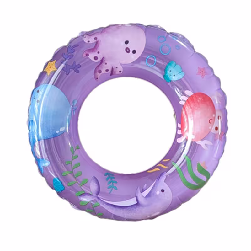 حلقه شنا بادی کودک مدل اقیانوسی بنفش 59242 Ocean Purple