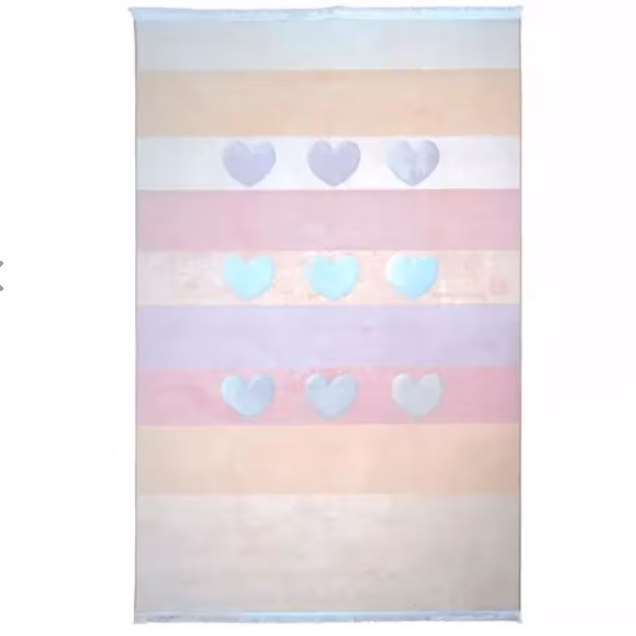 فرش اتاق کودک دخترانه  (قیمت درب کارخانه) shakericarpet12346   