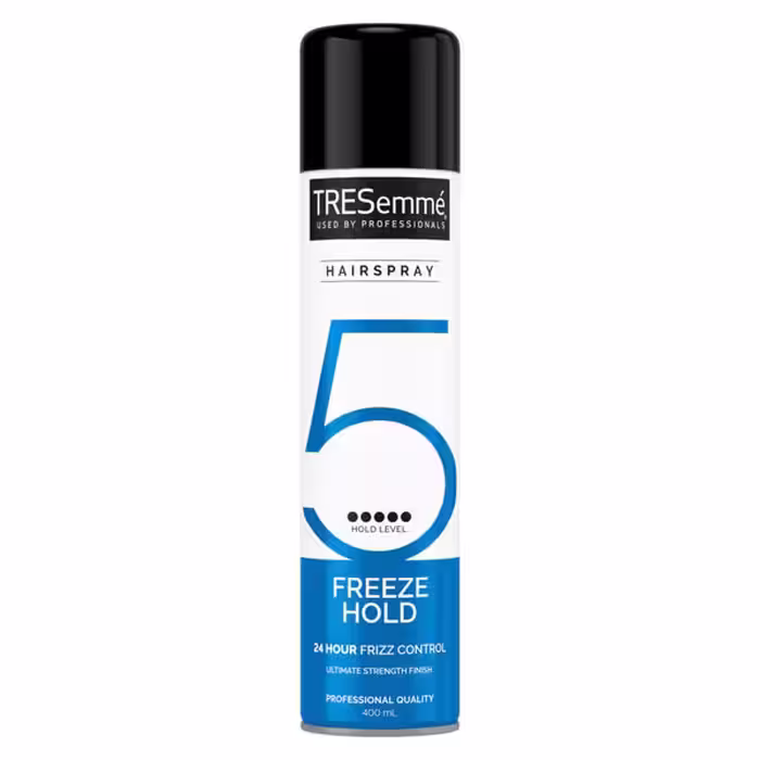 اسپری حالت دهنده مو ترزمه Tresemme مدل freeze hold با درجه سختی 5 حجم 400 میل
