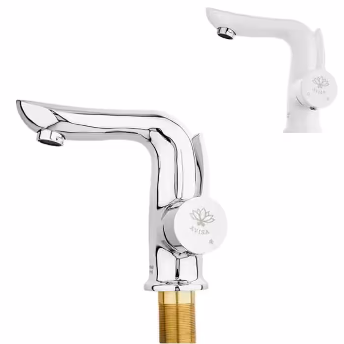 شیر روشویی آویسا مدل لوتوس