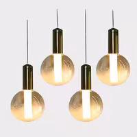 آویز شیشه ای کروی رایکا کدROS717