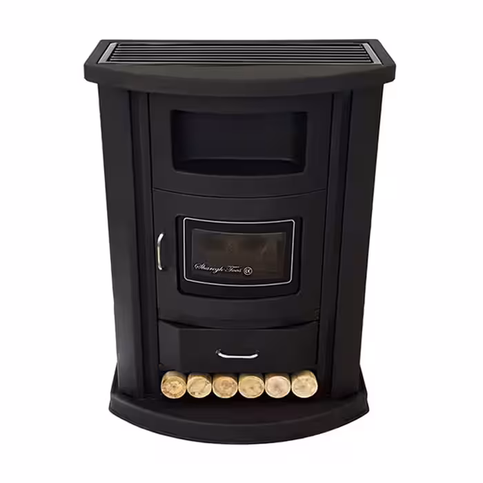 بخاری گازی شارق توس طرح شومینه مدل اهورا 140