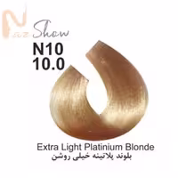 رنگ مو بلوند پلاتینه خیلی روشن کاترومر شماره 10.0 N10