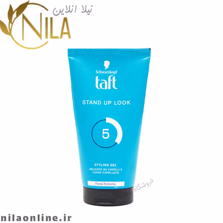ژل مو شماره 5 آبی تافت مدل stand up look حجم 150 میلی لیتر