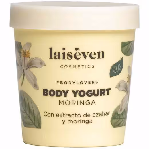 ماست بدن مرطوب کننده لایسون laiseven مدل MORINGA حجم 300 میل