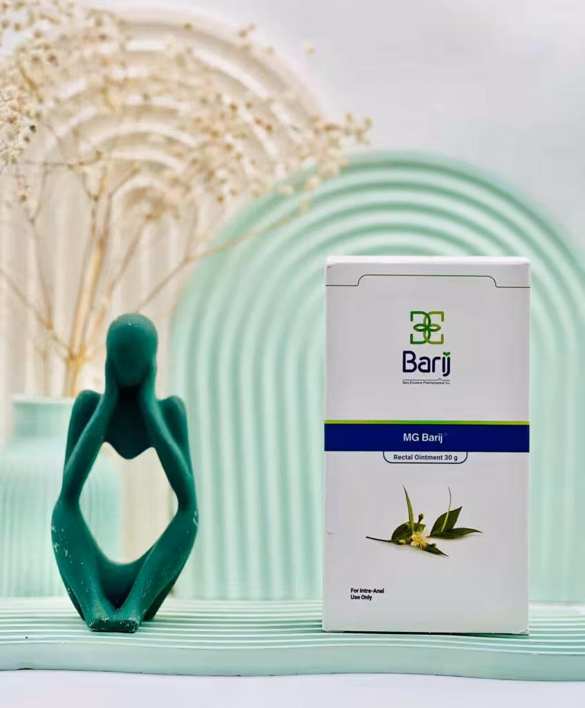 پماد مقعدی ام جی باریج اسانس 30 گرم -