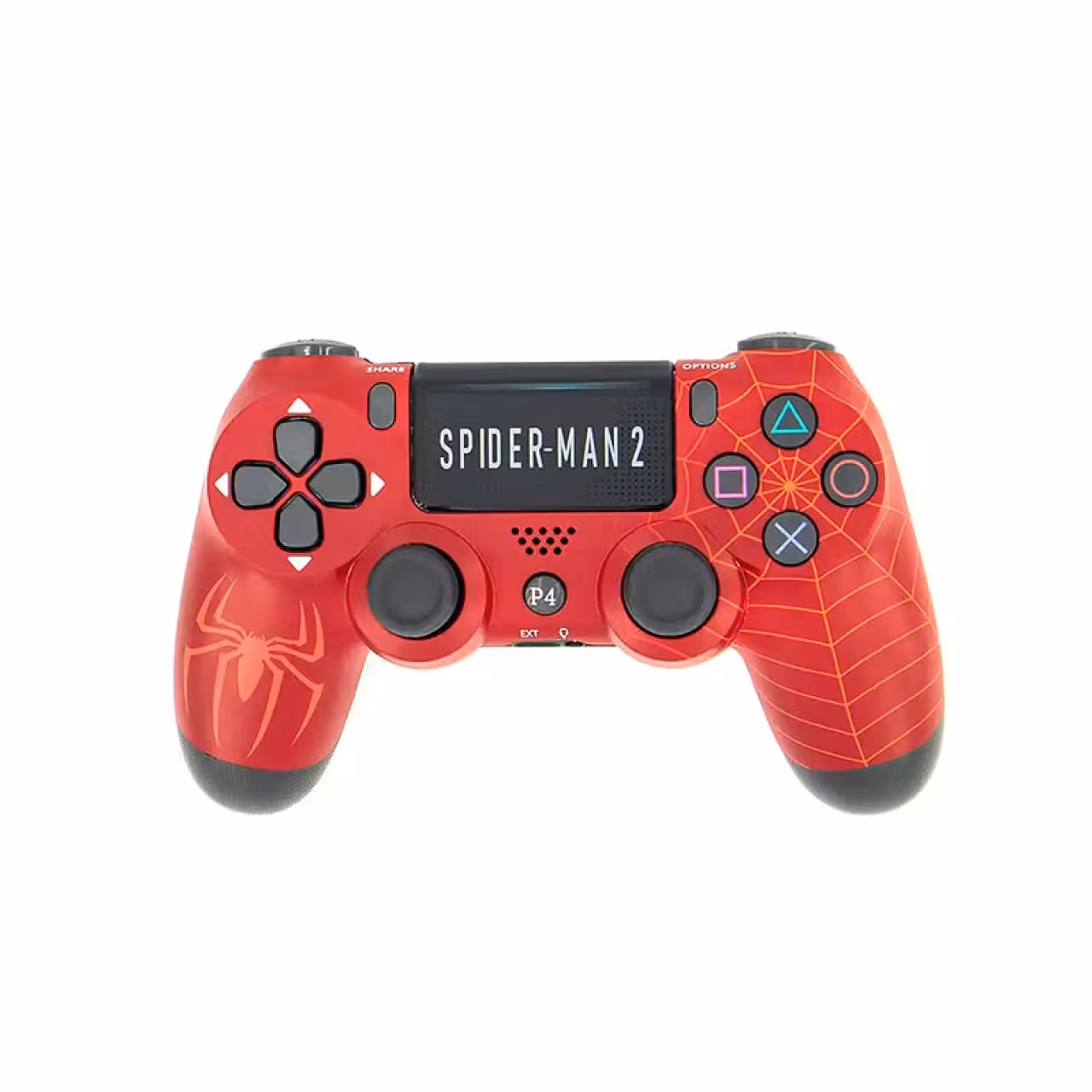 دسته پلی استیشن 4 مدل play x طرح spider man