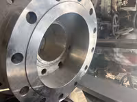 فلنج گلودار 10 اینچ استنلس استیل ریس فیس رده 10 کلاس 150  B16.5 از جنس  A SA182/F316